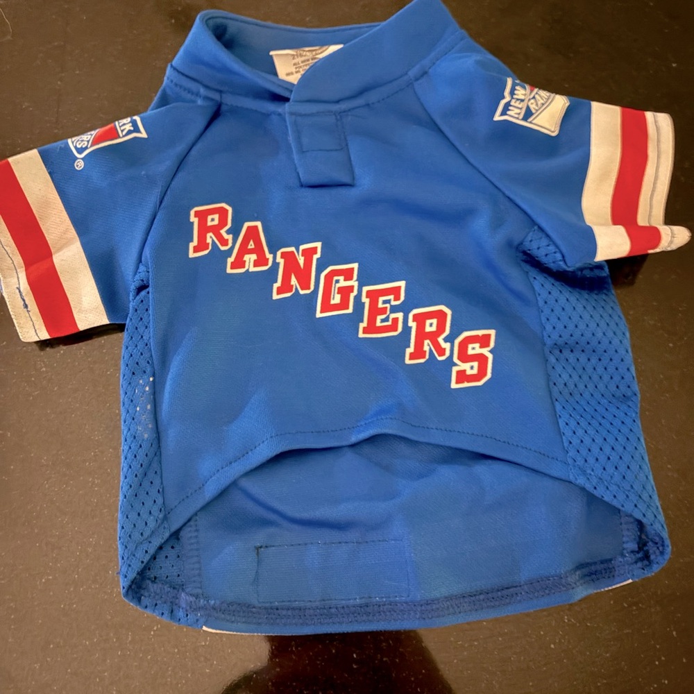 Dog  Blue Rangers Shirt small
